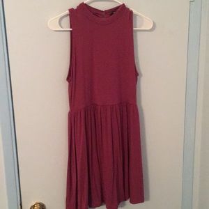 Red/Pink Dress with a slightly open back